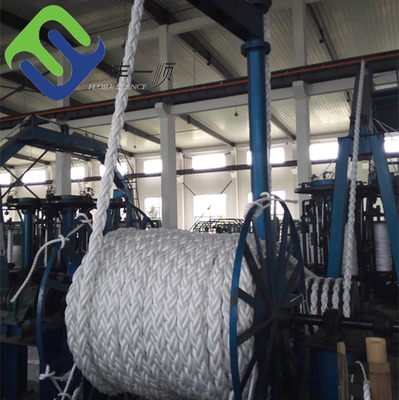 Pływające cumowanie 8 Strand PP Rope Marine Statek holowniczy Odporny na promieniowanie UV