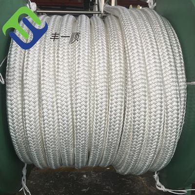 Ciężkie podwójnie splecione liny z nylonu 48 mm 2 cali Liny polyamidowe