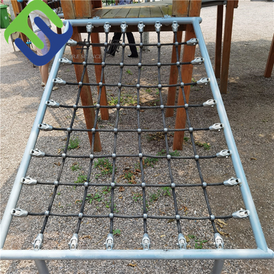 Poliester Plac zabaw Lina wspinaczkowa Siatka Stabilizowana UV Outdoor Anti Pleśń