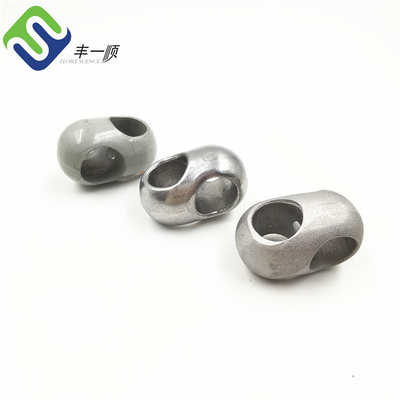 Srebrny łącznik linowy do placu zabaw Aluminiowy 16mm 34g