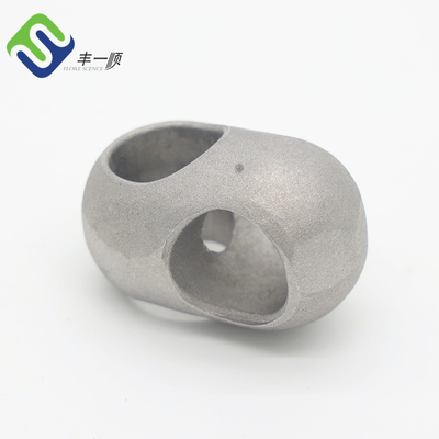 Srebrny łącznik linowy do placu zabaw Aluminiowy 16mm 34g