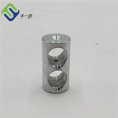 Skrzyżowane drutowe złącze liny do placu zabaw Równoległe 16 mm aluminium