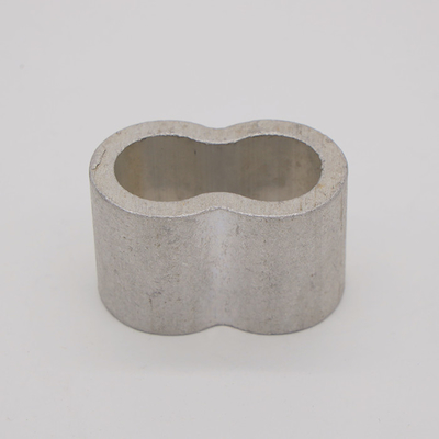 Złącze liny do zabaw 16 mm Srebrne aluminiowe złącza zaciskane do liny