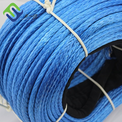 12 splotów SK75 Syntetyczna lina wciągarki UHMWPE 14mm 100m